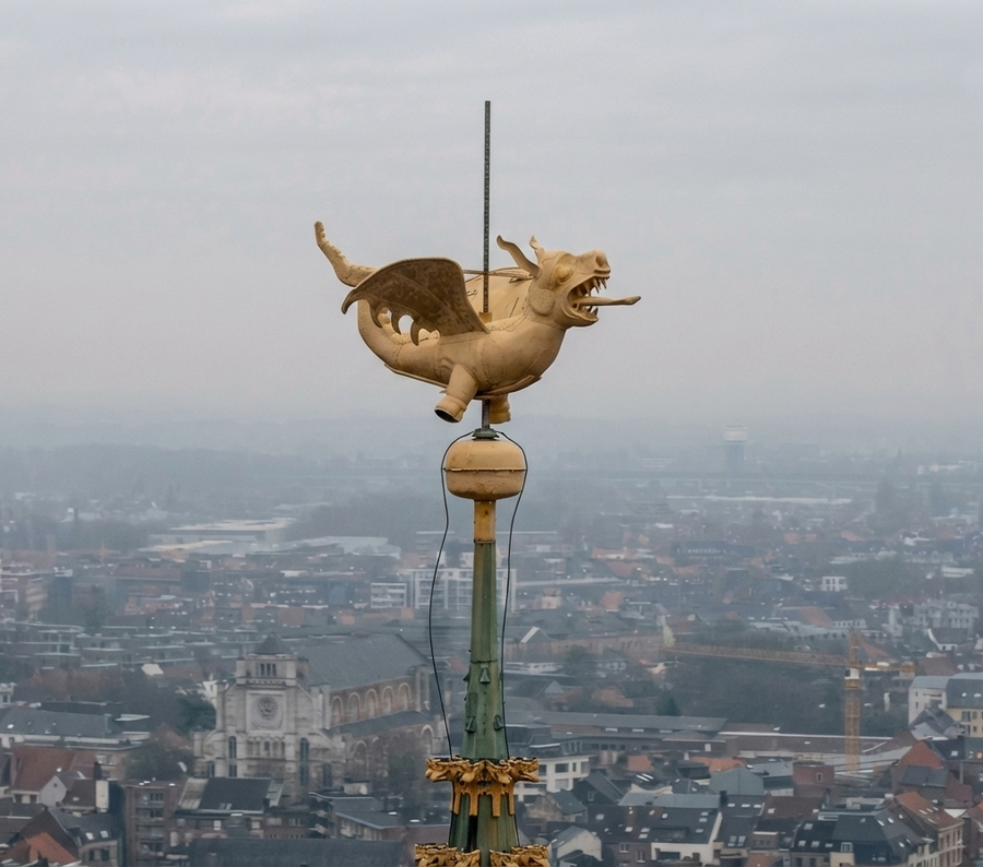 The skyline of Ghent