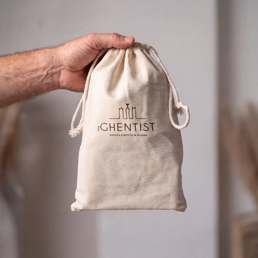 Sac apéro en lin The Ghentist avec logo
